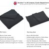 Rib Knit Fabric Trim & Sweater Material. Stretch Cuffing Waist Band, 3mm Ribs Thickness Width, Chunky 2x2 Ribbed Knitted. Cut and Sew - Thumbnail Image 15
