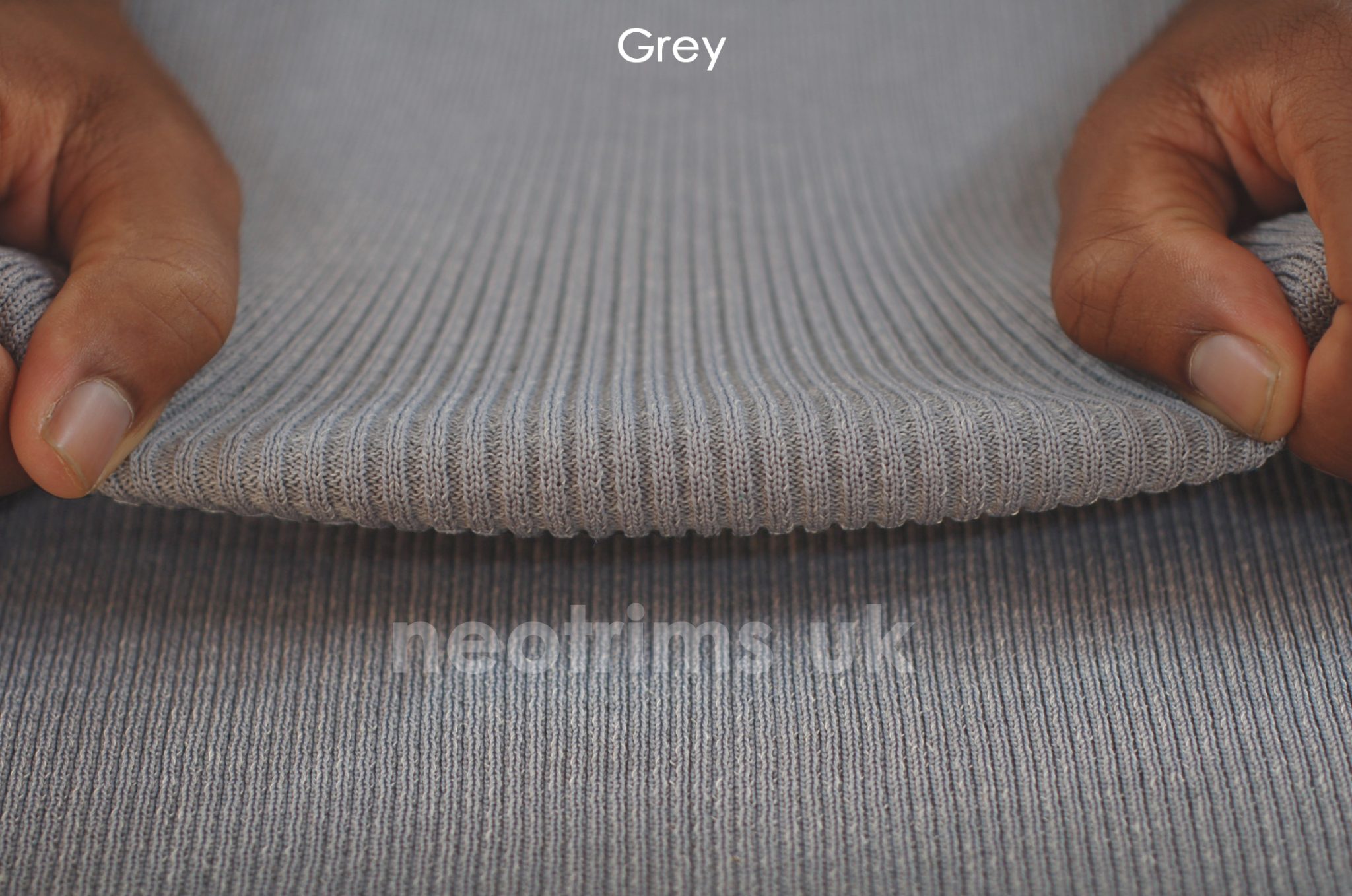 Polyester Rib Knit Fabric | Stretch 2x2 Waistband Material – Neotrims