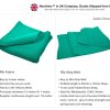 Rib Knit Fabric Trim & Sweater Material. Stretch Cuffing Waist Band, 3mm Ribs Thickness Width, Chunky 2x2 Ribbed Knitted. Cut and Sew - Thumbnail Image 25
