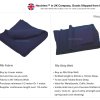 Rib Knit Fabric Trim & Sweater Material. Stretch Cuffing Waist Band, 3mm Ribs Thickness Width, Chunky 2x2 Ribbed Knitted. Cut and Sew - Thumbnail Image 29