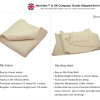 Rib Knit Fabric Trim & Sweater Material. Stretch Cuffing Waist Band, 3mm Ribs Thickness Width, Chunky 2x2 Ribbed Knitted. Cut and Sew - Thumbnail Image 36