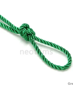 6mm Silky Barley Twist Cord Rope Braid, 3 Ply Viscose High Strength Trimming, 36 Colors, for piping, jewellery making, Curtain edgings