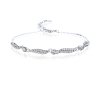 💎Vintage Crystal Chain Bracelet Jewelry,Swarovski Crystal Elements on 14K Gold Plated Chain Christmas or Anniversary Gift Idea for Her,Sale - Thumbnail Image 2