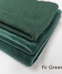 Velour Polar Fleece Fabric, Anti Pill and Matching Ribbing, Sold as Combo Sets Of Rib & Fabric for Apparel Dressmaking Crafts, Neotrims UK