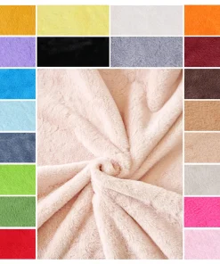 Faux Fur Fabric Panels by Neotrims – Precut 1.6 Metres x 20cm Super Soft 10mm Pile Luxurious – 21 Colours for Crafting Garment Decoration